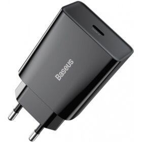 Laadija Baseus Speed Mini Quick Charger 20W USB-C must CCFS-SN01