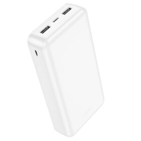 Väline aku Power Bank Hoco J100A 2xUSB-A 20000mAh valge