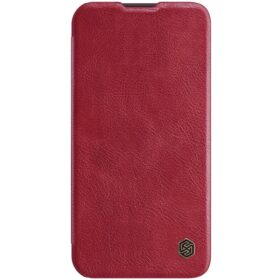 Telefoniümbris Nillkin Qin Pro Leather Apple iPhone 14 Plus punane