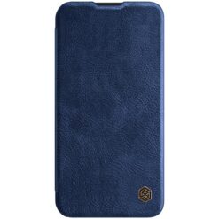 Telefoniümbris Nillkin Qin Pro Leather Apple iPhone 14 Pro Max sinine