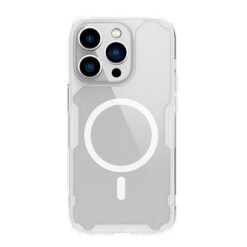 Telefoniümbris Nillkin Nature TPU Pro Magnetic Apple iPhone 13 Pro Max valge
