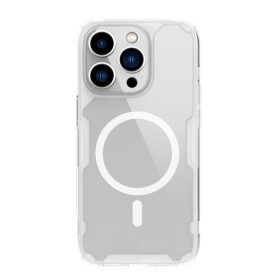 Telefoniümbris Nillkin Nature TPU Pro Magnetic Apple iPhone 13 Pro Max valge