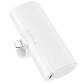 Väline aku Power Bank Borofone BJ35 Lightning 5000mAh valge