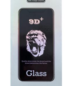 LCD kaitsev karastatud klaas 9D Gorilla Apple iPhone 15 Pro must