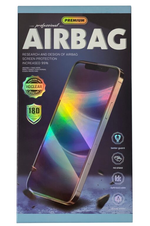 LCD kaitsev karastatud klaas 18D Airbag Shockproof Xiaomi Redmi 12/Redmi Note 12R/Poco M6 Pro 5G/Redmi 13 4G/Redmi 13 5G/Poco M6 4G must