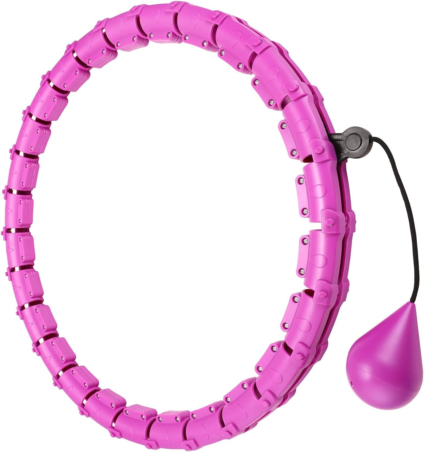Masseeriv hularõngas Smart Hula Hoop HHP002 lillakas