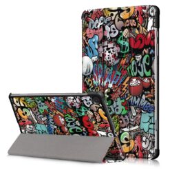 Telefoniümbris Reach Smart Leather Samsung X210/X215/X216 Tab A9 Plus 11.0 graffiti