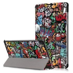 Telefoniümbris Reach Smart Leather Samsung X210/X215/X216 Tab A9 Plus 11.0 graffiti