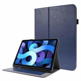 Telefoniümbris Folding Leather Samsung X110/X115 Tab A9 8.7 tumesinine