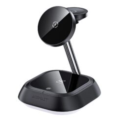 Juhtmeta laadija Acefast E16 3-in-1 15W must