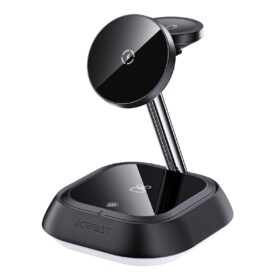 Juhtmeta laadija Acefast E16 3-in-1 15W must
