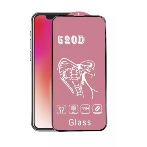 LCD kaitsev karastatud klaas 520D Xiaomi Redmi 13C/Poco C65/Poco M6 5G must