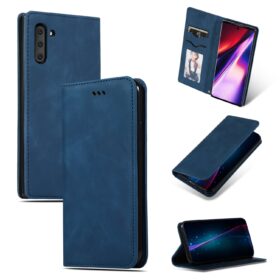Telefoniümbris Business Style Xiaomi Redmi 13C/Poco C65/Poco M6 5G tumesinine