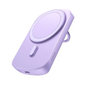 Väline aku Power Bank Joyroom JR-W020 20W Magnetic Wireless 6000mAh lilla
