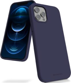 Telefoniümbris Mercury Silicone Case Samsung A356 A35 5G tumesinine