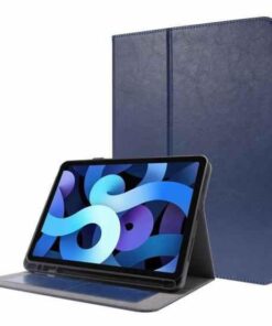 Telefoniümbris Folding Leather Lenovo Tab P11 Pro Gen 2 TB132FU tumesinine