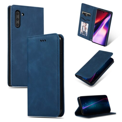 Telefoniümbris Business Style Xiaomi Redmi Note 13 Pro Plus 5G tumesinine
