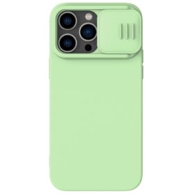 Telefoniümbris Nillkin CamShield Silky Silicone Apple iPhone 15 Pro Max heleroheline
