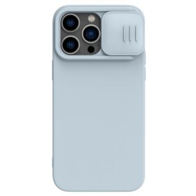 Telefoniümbris Nillkin CamShield Silky Silicone Apple iPhone 15 Pro Max hall