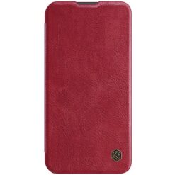 Telefoniümbris Nillkin Qin Pro Leather Samsung S711 S23 FE punane
