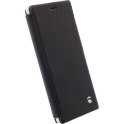 Kaitseümbris kaanega Malmö FlipCase Stand, Huawei P8, must, Krusell