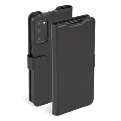 Kaitseümbris kaanega PhoneWallet, Samsung Galaxy S20, must, Krusell