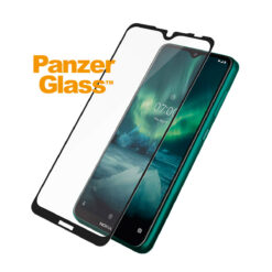 Ekraanikaitseklaas Nokia 6.2 / 7.2, ümbrisesõbralik, must, PanzerGlass