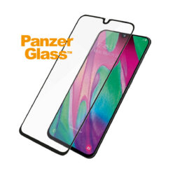 Ekraanikaitseklaas Samsung Galaxy A40, ümbrisesõbralik, must, PanzerGlass