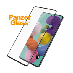 Ekraanikaitseklaas Samsung Galaxy A51, ümbrisesõbralik, must, PanzerGlass
