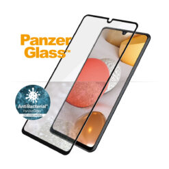 Kaitseklaas Samsung Galaxy A42 5G, ümbrisesõbralik, musta äärega, PanzerGlass