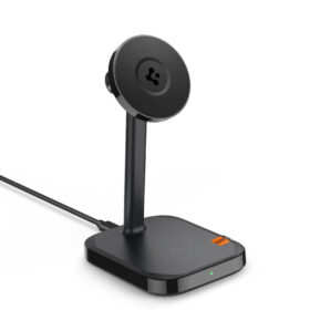 Juhtmevaba laadimisalus ArcField MagFit Dual, iPhone (MagSafe) + AirPods, must, PF2100, Spigen