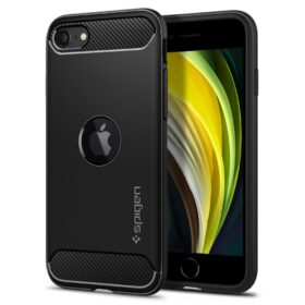 Kaitseümbris Rugged Armor, Apple iPhone SE (2020/2022), must, Spigen