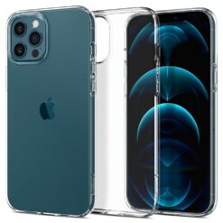 Kaitseümbris Liquid Crystal, Apple iPhone 12 Pro Max, läbipaistev, Spigen