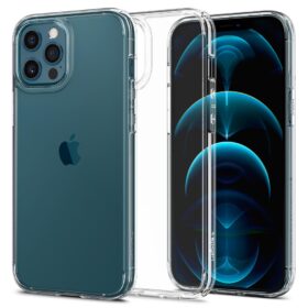 Kaitseümbris Ultra Hybrid, Apple iPhone 12 / 12 Pro, läbipaistev, Spigen