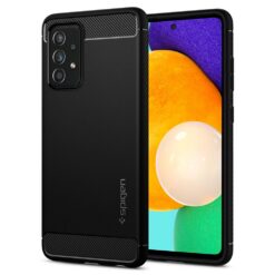 Kaitseümbris Rugged Armor, Samsung Galaxy A52 / A52 5G / A52s 5G, must, Spigen