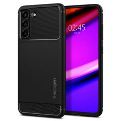 Kaitseümbris Rugged Armor, Samsung Galaxy S21 FE 5G, must, Spigen
