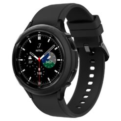 Kaitseümbris Liquid Air, Samsung Galaxy Watch4 Classic 46mm, must, Spigen