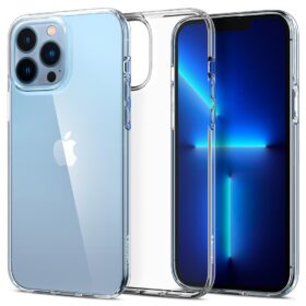 Kaitseümbris Liquid Crystal, Apple iPhone 13 Pro Max, läbipaistev, Spigen