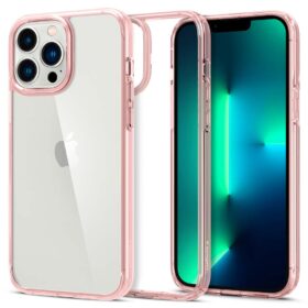 Kaitseümbris Ultra Hybrid, Apple iPhone 13 Pro Max, roosa / läbipaistev, Spigen
