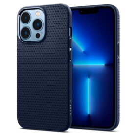 Kaitseümbris Liquid Air, Apple iPhone 13 Pro, tumesinine, Spigen