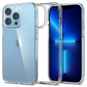 Kaitseümbris Ultra Hybrid, Apple iPhone 13 Pro, läbipaistev, Spigen