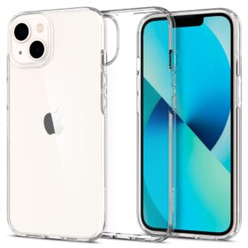 Kaitseümbris Liquid Crystal, Apple iPhone 13 mini, läbipaistev, Spigen