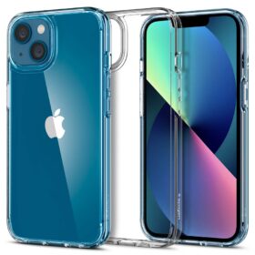 Kaitseümbris Ultra Hybrid, Apple iPhone 13 mini, läbipaistev, Spigen