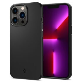 Kaitseümbris Thin Fit, Apple iPhone 13 Pro, õhuke, must, Spigen