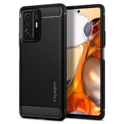 Kaitseümbris Rugged Armor, Xiaomi 11T / 11T Pro, must, Spigen