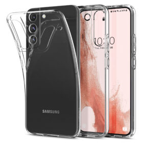 Kaitseümbris Liquid Crystal, Samsung Galaxy S22 5G, läbipaistev, Spigen