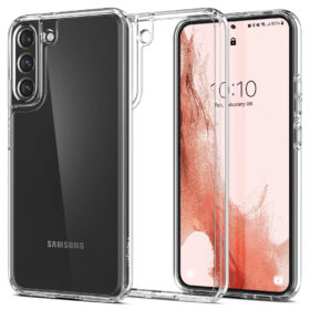 Kaitseümbris Ultra Hybrid, Samsung Galaxy S22 5G, läbipaistev, Spigen