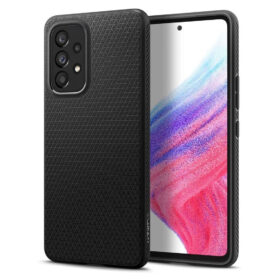 Kaitseümbris Liquid Air, Samsung Galaxy A53 5G, must, Spigen