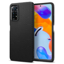 Kaitseümbris Liquid Air, Xiaomi Redmi Note 11 Pro / 11 Pro 5G, must, Spigen