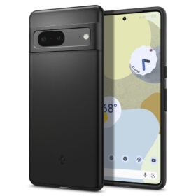Kaitseümbris Thin Fit, Google Pixel 7, õhuke, must, Spigen